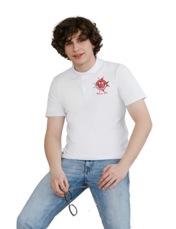 MUSC Malta Polo Shirt - White