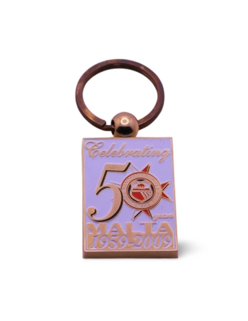 50th Anniversary Keychain