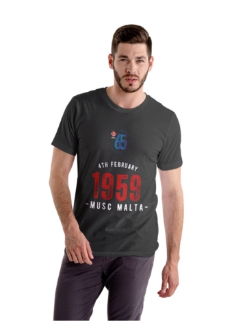 65th Anniversary T-Shirt - Black