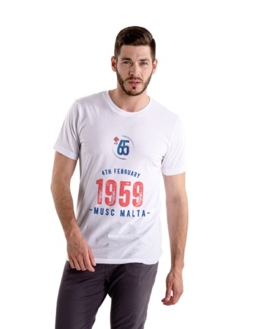 65th Anniversary T-Shirt - White